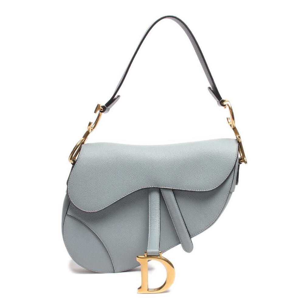 Dior Shoulder Christian Leather Saddle Bag - Picture 2 of 6